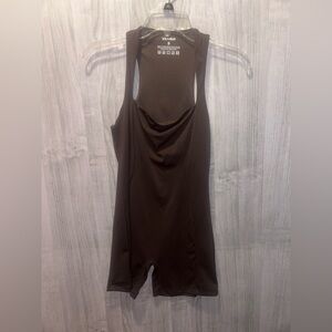 Purple Sleeveless Bodysuit